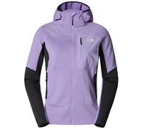 The North Face W Stormgap Powergrid Hoodie - felpa in pile - donna S Violet/Black woman Dwr,Polartec Power Grid