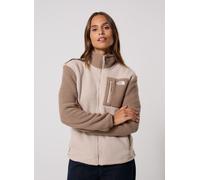 Giacca pile Yumiori Beige L Tinta unita