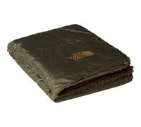 The North Face - Coperta da Camping - Wawona Fuzzy Blanket New Taupe Green in Poliestere Riciclato - Kaki