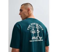 The North Face Why Cant We Be Friends T-shirt oversize verde XS