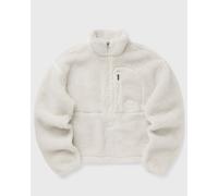 The North Face - Extreme - Felpa in pile borg color bianco sporco con zip corta e tasca con logo M