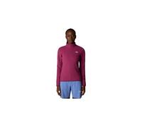 The north face women s 100 glacier 1 4 zip purple polare