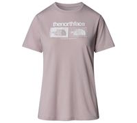 The North Face - Women's Foundation Tee Graphic 1 - Maglia funzionale XS lilla