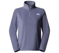 The North Face - Women's Glacier Fleece 1/4 Zip Jacket - Pullover in pile XS grigio/blu