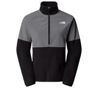 The North Face - Women's Glacier Heavyweight 1/2 Zip Jacket - Pullover in pile M nero/grigio