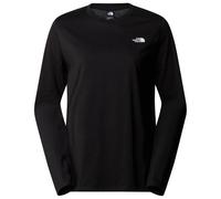 The North Face - W L/S Simple Dome Tee Nero - Abbigliamento S Nero