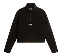 The North Face Novelty Logo Glacier Half Zip Fleece Nero M Donna