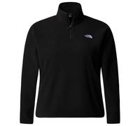 The North Face - Women's Plus Glacier Fleece 1/4 Zip Jacket - Pullover in pile 3X nero
