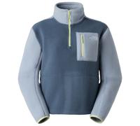 The North Face - Women's Yumiori 1/4 Zip - Pullover in pile S blu/grigio