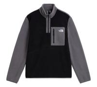 The North Face - Yumiori 1/4 Zip - Pullover in pile M nero/grigio