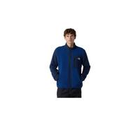 The north face yumiori giacca in pile con zip intera blu per uomo