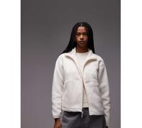 The North Face - Yumiori Off Peak - Giacca in pile bianco sporco con zip M