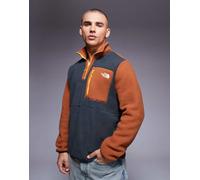 The North Face - Yumiori - Pile grigio scuro color block con zip M