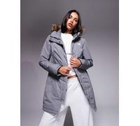 The North Face - Zaneck - Parka color perla fumo-Grigio XL