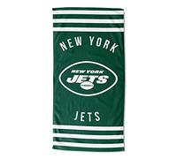 The Northwest Company NFL New York Jets - Telo mare a strisce, 76,2 x 152,4 cm