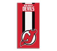 THE NORTHWEST COMPANY NHL New Jersey Devils Zone - Telo da spiaggia, 30 x 152 cm, colore: Rosso