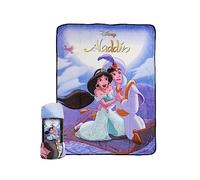 The Northwest Group, LLC Aladdin & Jasmine Magic Carpet Ride Micro Raschel Throw Blanket Standard