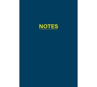 THe Notebook - Lakeview (Deep Navy Blue) | Cornell Notes | 6x9 Softcover | 120 Pages | Eco Paper | Focus & Productivity Journal for Professionals
