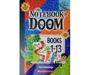 The Notebook of Doom by Troy Cummings 13-Book Boxed Set + Bookmark