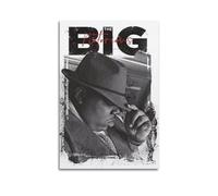 The Notorious B.I.G. Musician Rap Hip-Hop Art PosterFamous Film e Televisione Figure Pop Music Figure Poster Decorazione su Tela Decorazione Artistica Stampa Foto Firma Soggiorno Decorazione Domestica