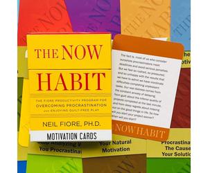 The Now Habit Motivation Carte Overcoming Procrastination TARCHER Neil Fiore New