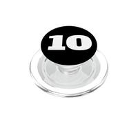 The Number 10 Ten Sports Team - Stampa frontale per compleanno PopSockets PopGrip per MagSafe