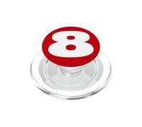 The Number 8 Eight Sports Team - Stampa frontale per compleanno PopSockets PopGrip per MagSafe