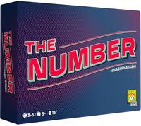 Asmodée Gioco da tavolo The Number – Astuzia e bluff – 3-5 gioc. – 8+ anni – Ed. italiana