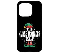 The Nurse Manager Elf - Divertente famiglia natalizia abbinata Custodia per iPhone 15 Pro