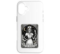 The Nurse Tarot Skeleton Night Shift RN Vintage Graphic Custodia per iPhone 16 Plus