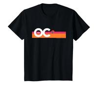 The OC Surfer On The Horizon White Maglietta, Bambini, Nero, 10 Anni