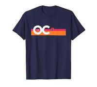 The OC Surfer On The Horizon White Maglietta, Uomo, Navy, S