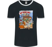 The Ocean Bar Scuba Diving Diver Alcohol Uomo Ringer T-Shirt FotL