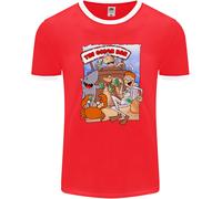 The Ocean Bar Scuba Diving Diver Alcohol Uomo Ringer T-Shirt FotL
