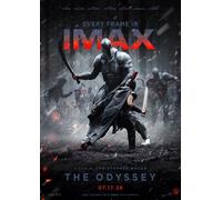 The Odyssey Christopher Nolan 2026 Locandina IMAX Cinema Da Parete