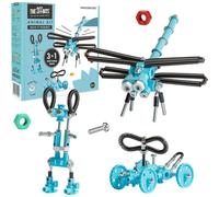 The Off Bits Dragonfly Toy Erector Set educativo Costruisci il tuo robot Animale STEM Giocattoli per ragazzi e ragazze 60+ pezzi Kit di ingegneri