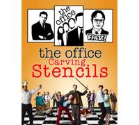 The Office Carving Stencils: Decorate Anything You Want With Many Stunning Patterns Inside This Book!