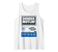 The Office Dunder Mifflin Copy Paper Label Canotta