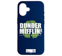 The Office Dunder Mifflin Recycle Logo Custodia per iPhone 16