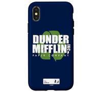 The Office Dunder Mifflin Recycle Logo Custodia per iPhone X/XS