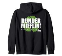 The Office Dunder Mifflin Recycle Logo Felpa con Cappuccio