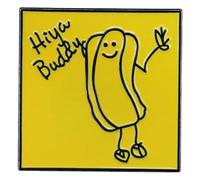 The Office Dunder Mifflin Smalto Pin per abbigliamento, cappello e zaino, Klein, Metallo non prezioso