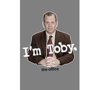 The Office I M Toby Premium Short Sleeve: Notebook Planner - 6x9 inch Daily Planner Journal, To Do List Notebook, Daily Organizer, 114 Pages