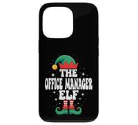 The Office Manager Elf - Divertente famiglia natalizia abbinata Custodia per iPhone 13 Pro