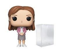 The Office - Pam Beesly Funko Pop - Figura in vinile con custodia protettiva compatibile con Pop Box