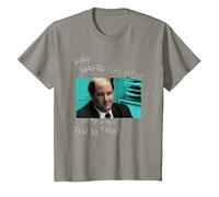 The Office perché Perdere Tempo Dire Tante Parole? Maglietta, Bambini, Ardesia, 2 Anni