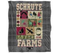 The Office Schrute Farms Quilt Silky Touch Super Soft Throw Blanket 152 X 127 Cm