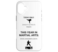 The Office This Year In Martial Arts Dwight Schrute Custodia per iPhone 16 Plus