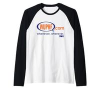The Office Wuphf.Com Tagline Logo Maglia con Maniche Raglan
