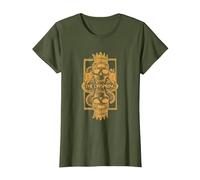 The Offspring Official Snake Maglietta, Donna, Oliva, M